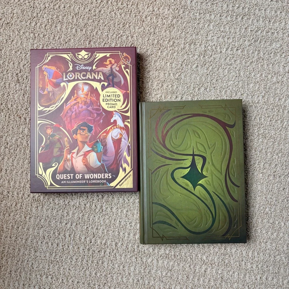 D23 Disney Lorcana Quest of Wonders An Illumineers Lorebook *Book Only*